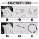 12 Gauge Black Aluminum Wire for Crafts - 55m