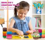 50-Color Air Dry Modeling Clay Kit for Kids