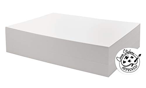 UCreate Bulk Watercolor Paper, 250 Sheets, White
