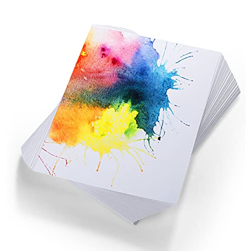 60 Sheets Cold Press Watercolor Paper Pack