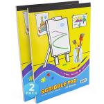 Emraw Kids Drawing Pads, 50 Sheets Each, 2-Pack
