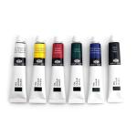 24 Assorted Colors Oil Paints, 21ml Each