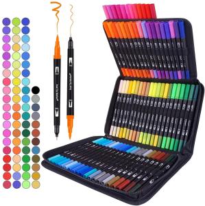 72 Color Dual Tip Acrylic Paint Markers