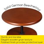 Adjustable Wooden Drafting Stool for Artists