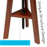 Adjustable Wooden Drafting Stool for Artists