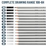 Mr. Pen Sketch Pencils Set, 14 Graphite Pencils