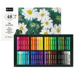 Artecho 48-Color Soft Oil Pastels Set