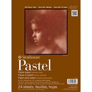 Strathmore 400 Pastel Pad, Assorted Colors, 24 Sheets