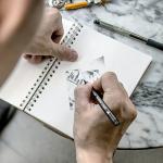 TWOHANDS Set of 12 Waterproof Fine Point Pens