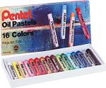 Pentel Oil Pastels 16 Color Set