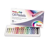 Pentel Oil Pastels 16 Color Set