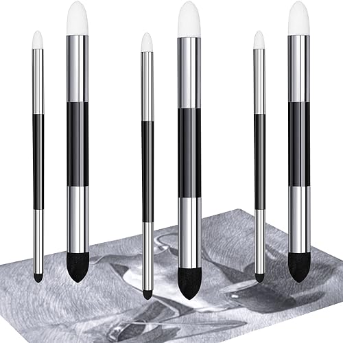 Kosiz 6-Pack Double-Headed Blending Sponge Pens