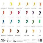 Mont Marte 24-Color Acrylic Paint Set, 36ml