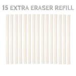 Jovely Retractable Mechanical Pocket Eraser with Refills