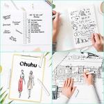 Ohuhu Fineliner Pens Set with Waterproof Black Ink