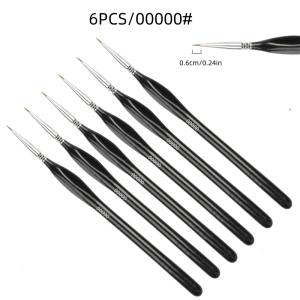 Fine Tip Paint Brush Set for Acrylics and Miniatures