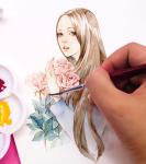 Fine Tip Paint Brush Set for Acrylics and Miniatures