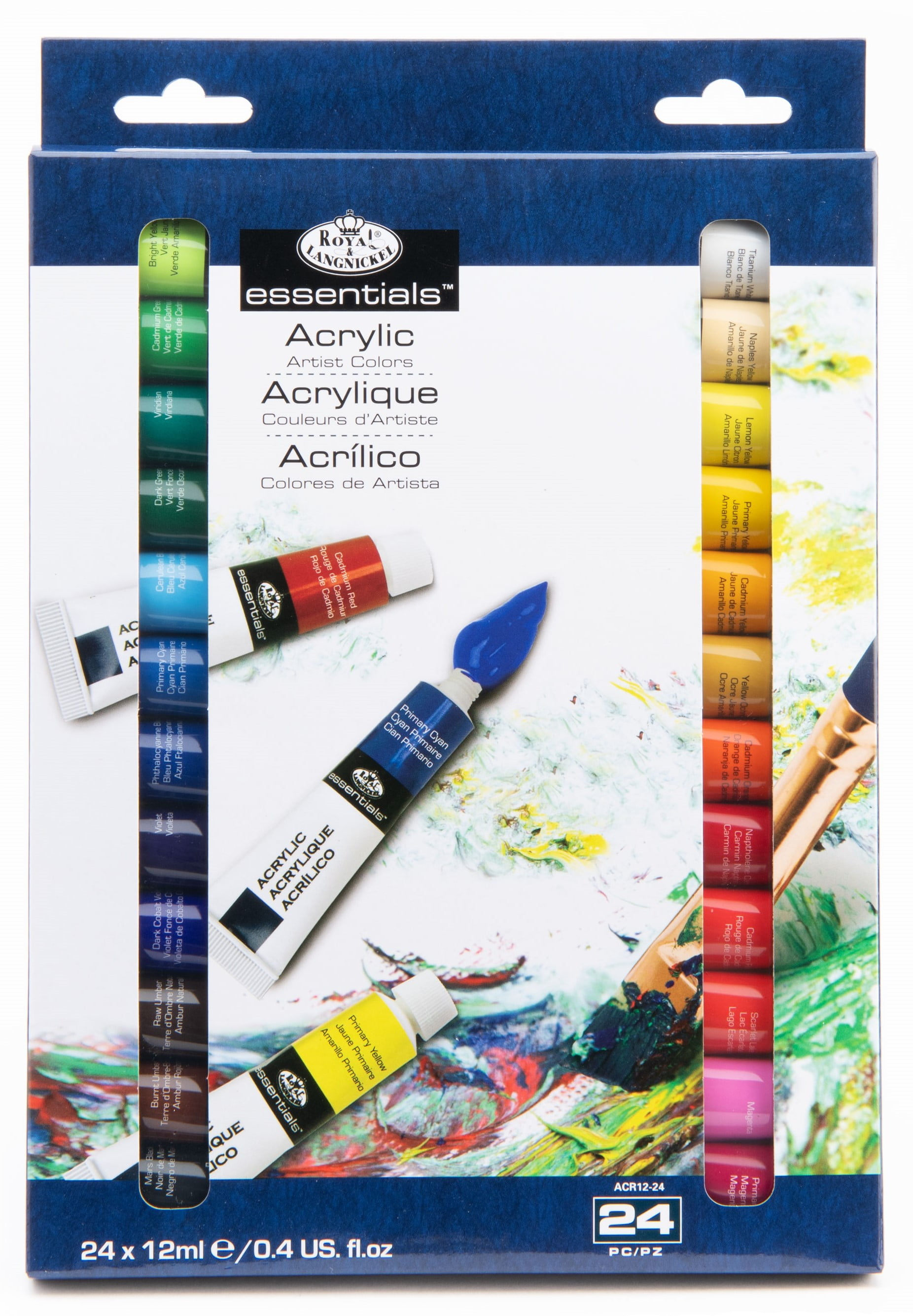Royal & Langnickel 24-Piece Acrylic Paint Set