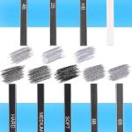 Dyvicl Compressed Charcoal Sticks - Pack of 18