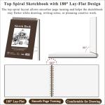 Top Spiral Bound 9x12 Sketch Book