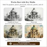 Top Spiral Bound 9x12 Sketch Book