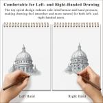 Top Spiral Bound 9x12 Sketch Book