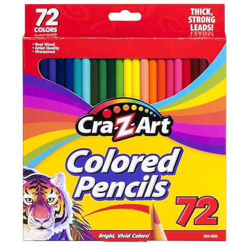 Cra-Z-Art 72 Count Colored Pencils Variety