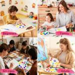 22-Piece Paint Tray Palette Set for Kids