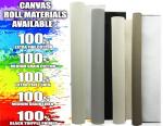 84" Wide Artist Quality Cotton Canvas Roll