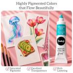 Chalkola 36-Piece Watercolor Paint Set with Brushes