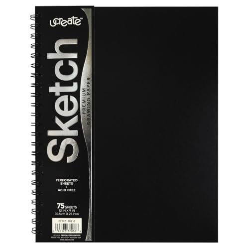 UCREATE Poly Cover Sketchbook - 30.5 x 22.9 cm