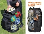 Fitdom XL Soccer Equipment Ball Bag with Strap