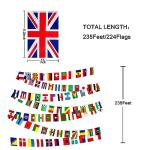 International Mini Flags Banner Set for Sports Events
