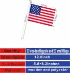 International Mini Stick Flags for Sports Events