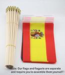 International Mini Stick Flags for Sports Events