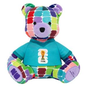 FIFA World Cup 2026 Colorful Bear Plush Toy