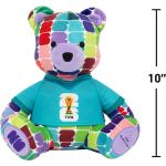FIFA World Cup 2026 Colorful Bear Plush Toy