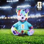 FIFA World Cup 2026 Colorful Bear Plush Toy