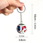 Colorful Football Key Chain for World Cup Fans
