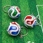 Colorful Football Key Chain for World Cup Fans