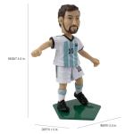Lionel Messi Argentina Soccer Action Figure, 4.5
