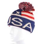 Selini New York USA Knit Beanie with Pom Pom