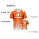 Custom Ivory Coast Soccer Jersey with Name & Number