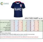 France Soccer Replica Jersey for Adults - V-Neck