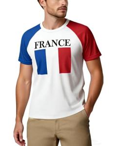 France Flag T-Shirt for Soccer Fans 2026