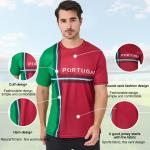 Portugal Soccer Jersey for Men and Women