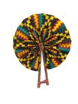 Handmade African Fabric Folding Fan