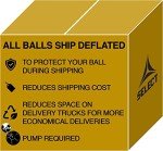 SELECT Samba Futsal Ball - Size 4, White/Black/Red