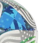 adidas MLS Mini Soccer Ball - White/Green/Blue