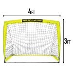 Lightweight Folding Soccer Goal for Kids - 4'x3